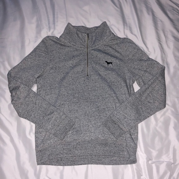 PINK Victoria's Secret Tops - VS Pink Half-Zip